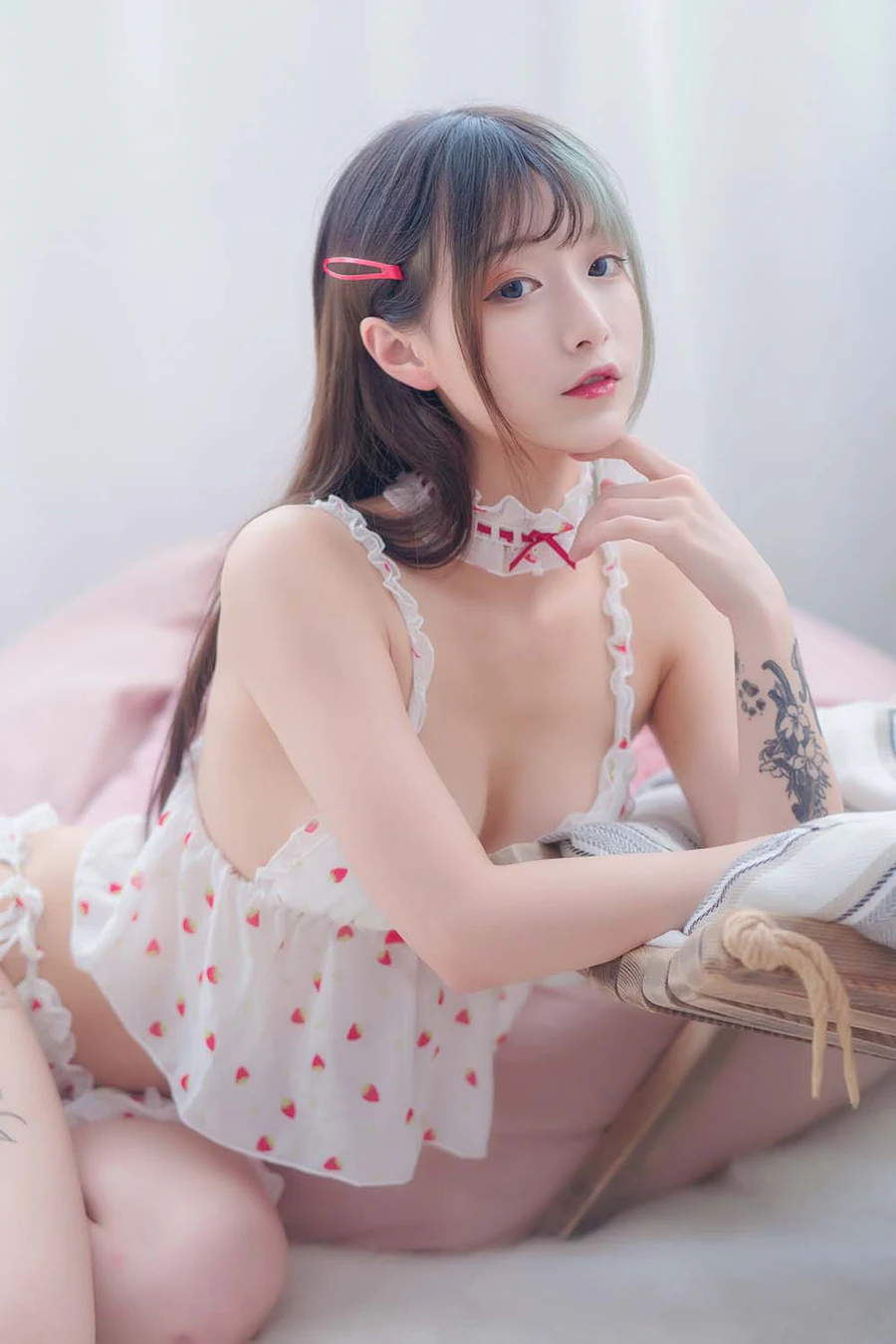 铁板烧鬼舞w – 草莓 Cosplay-第2张