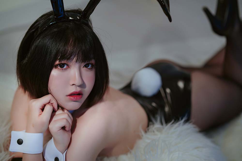 半半子 – 兔子 バニーガール BUNNY BANBANKO Cosplay-第2张