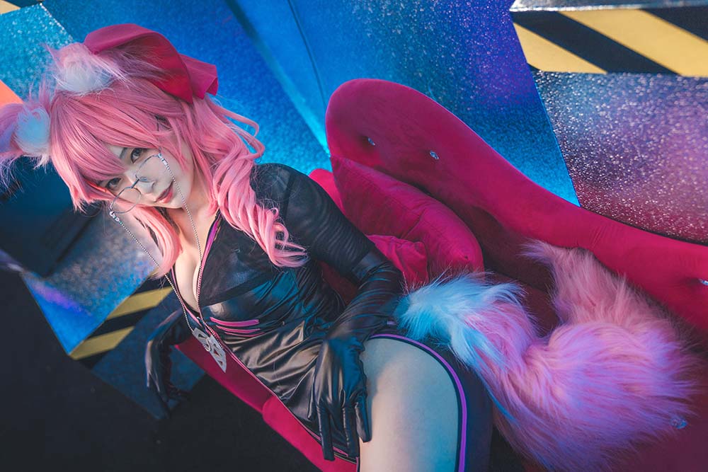铁板烧鬼舞w – 杀阶玉藻前 Cosplay-第2张