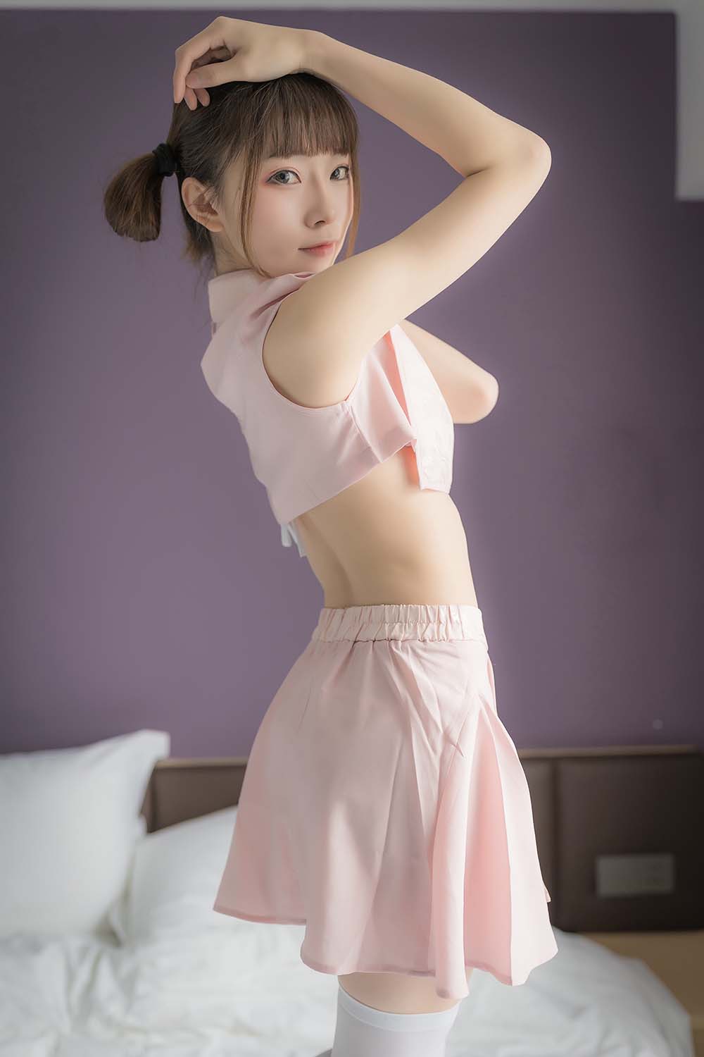 绮太郎Kitaro – 粉色团子 Cosplay-第2张