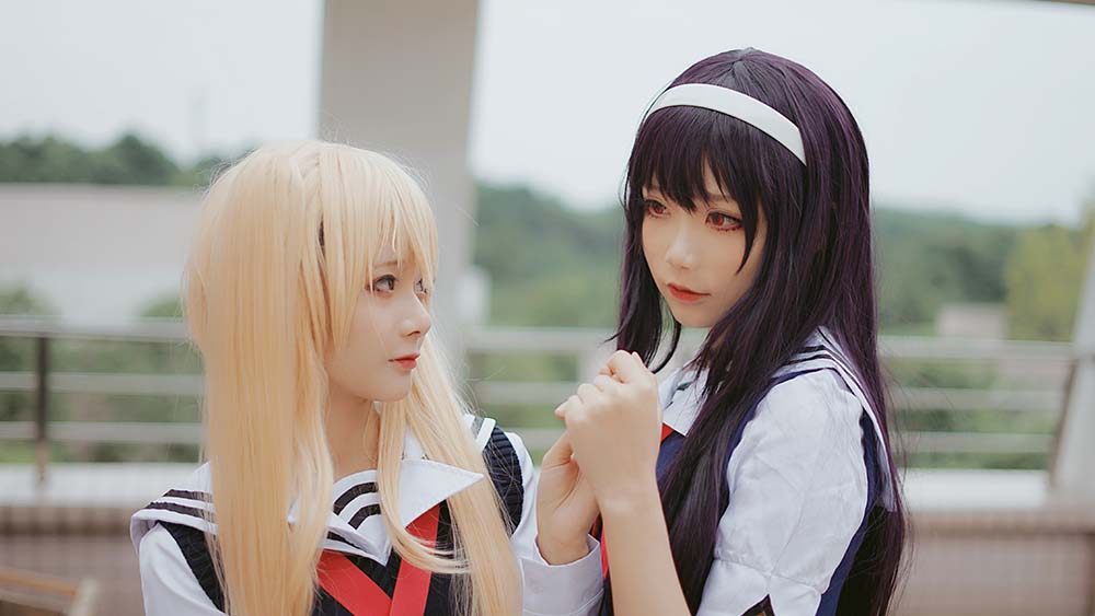 五更百鬼 – 学姐校服 Cosplay-第1张