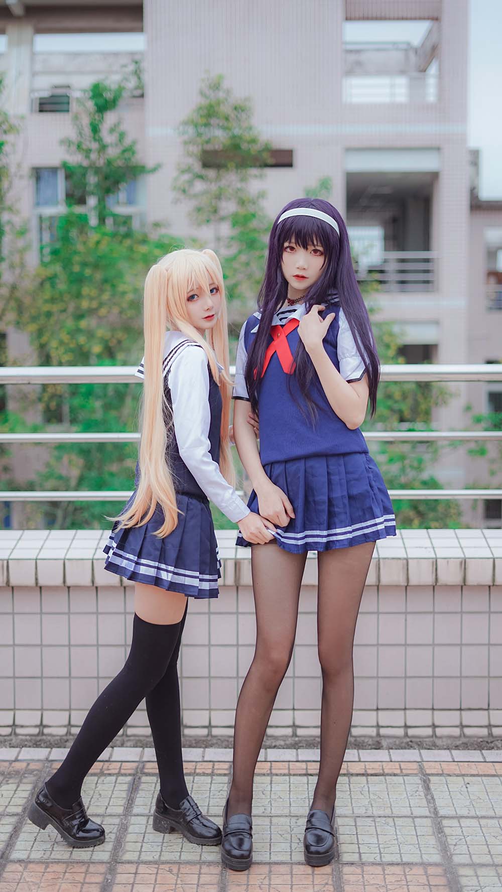 五更百鬼 – 学姐校服 Cosplay-第2张