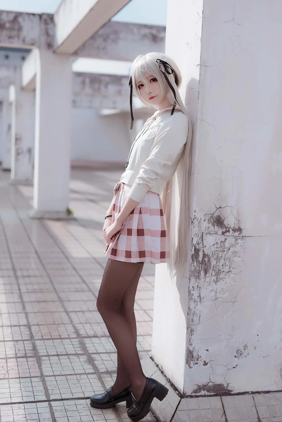 五更百鬼 – 校服穹 Cosplay-第2张