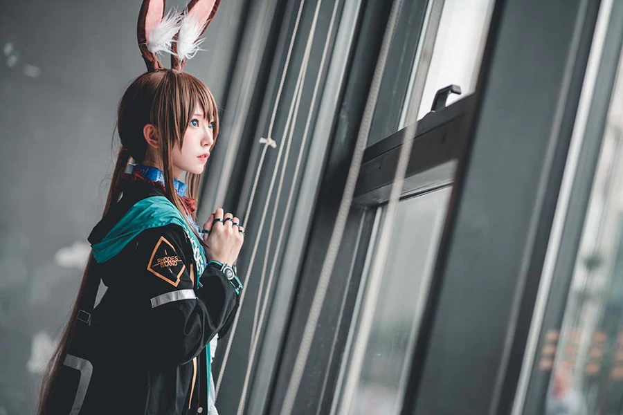 绮太郎Kitaro – 明日方舟 阿米娅 Cosplay-第1张