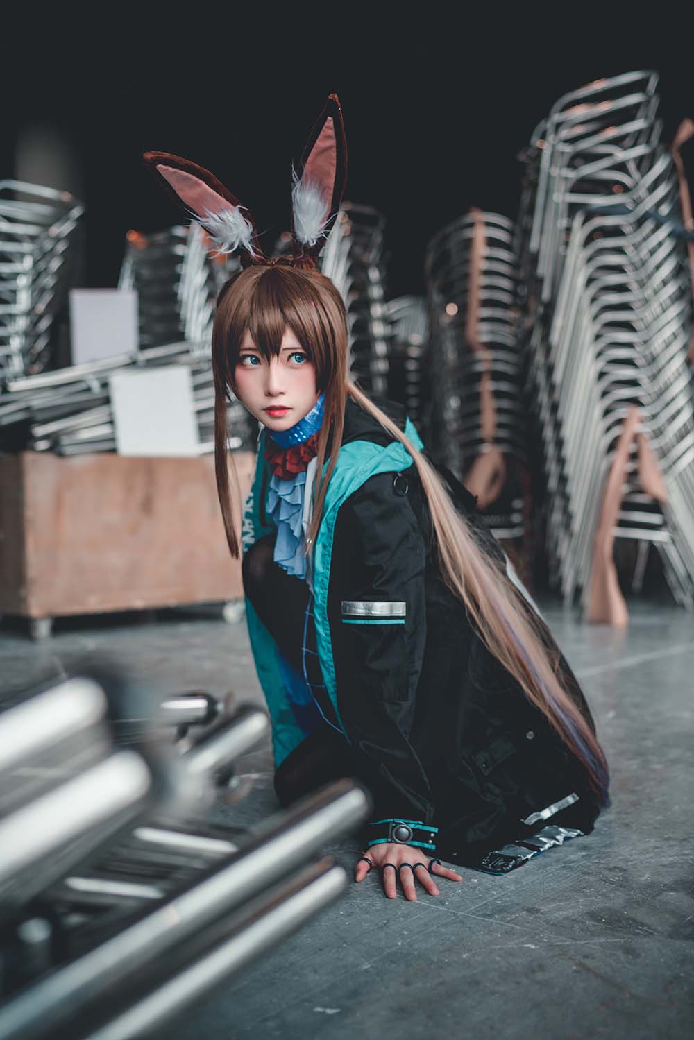绮太郎Kitaro – 明日方舟 阿米娅 Cosplay-第2张