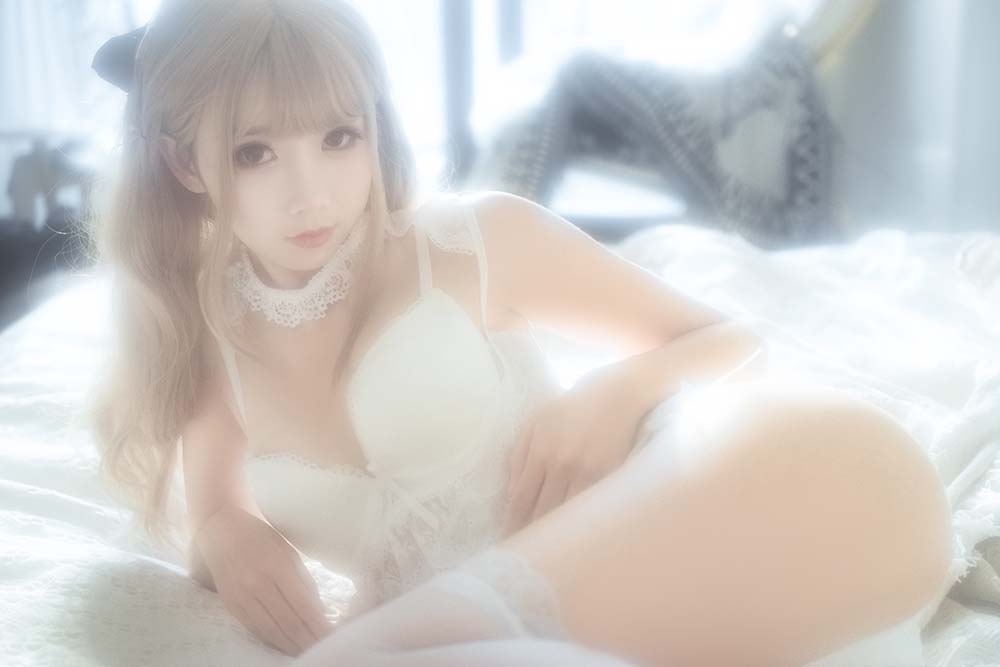 面饼仙儿 – 复古内衣套 Cosplay-第2张