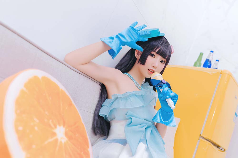 面饼仙儿 – 打歌服黑猫 Cosplay-第1张