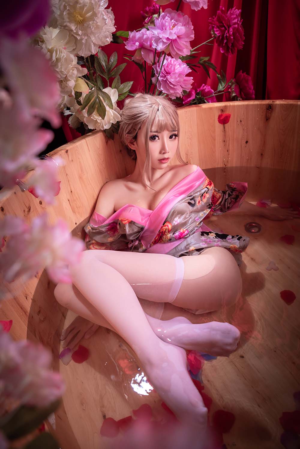 面饼仙儿 – 出水芙蓉 Cosplay-第2张