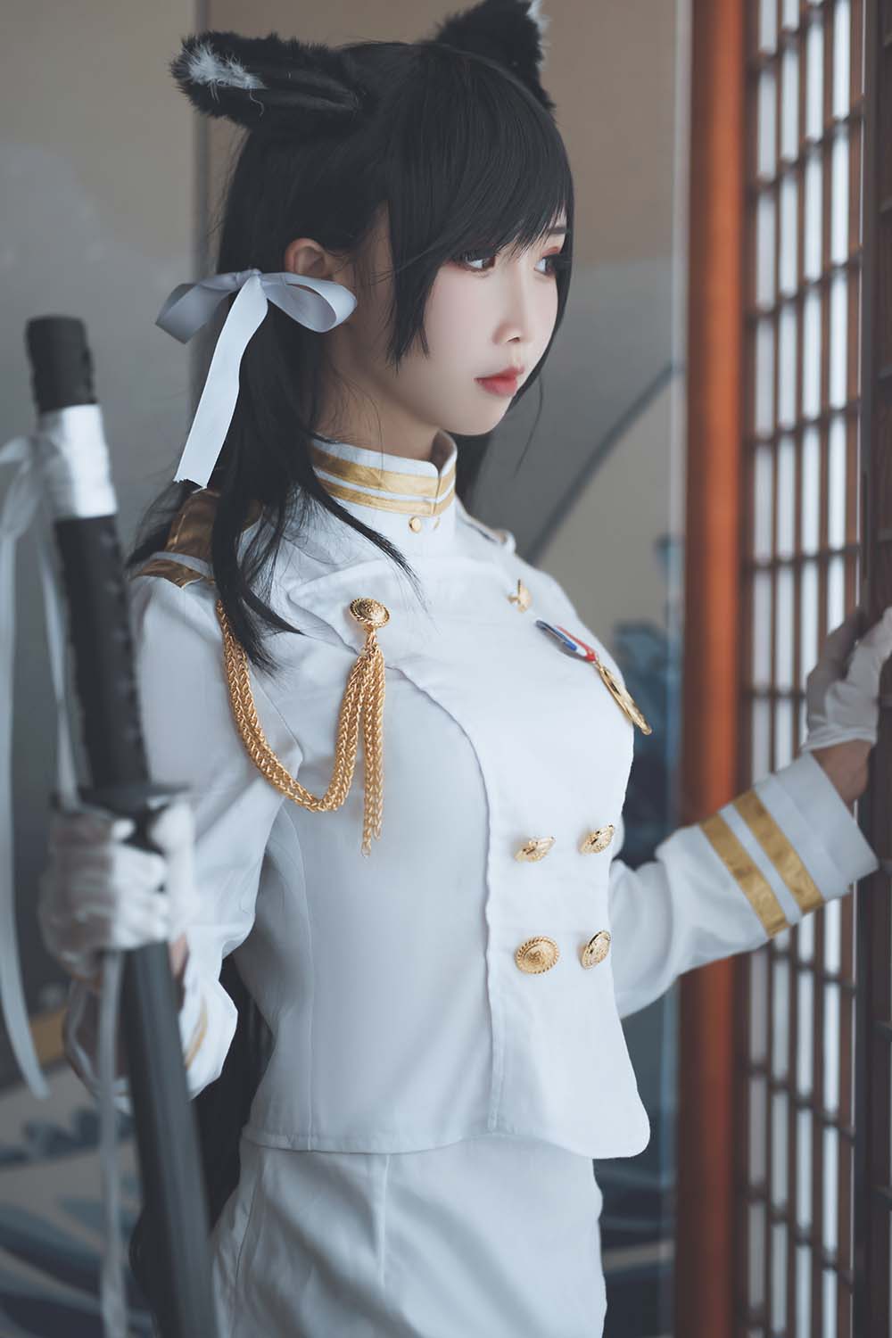 面饼仙儿 – 爱宕原皮 Cosplay-第1张
