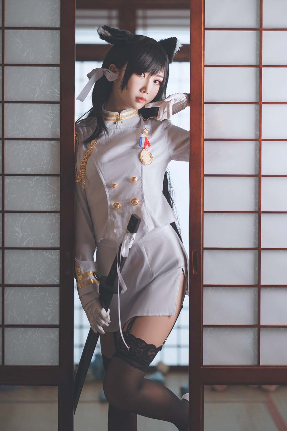 面饼仙儿 – 爱宕原皮 Cosplay-第2张