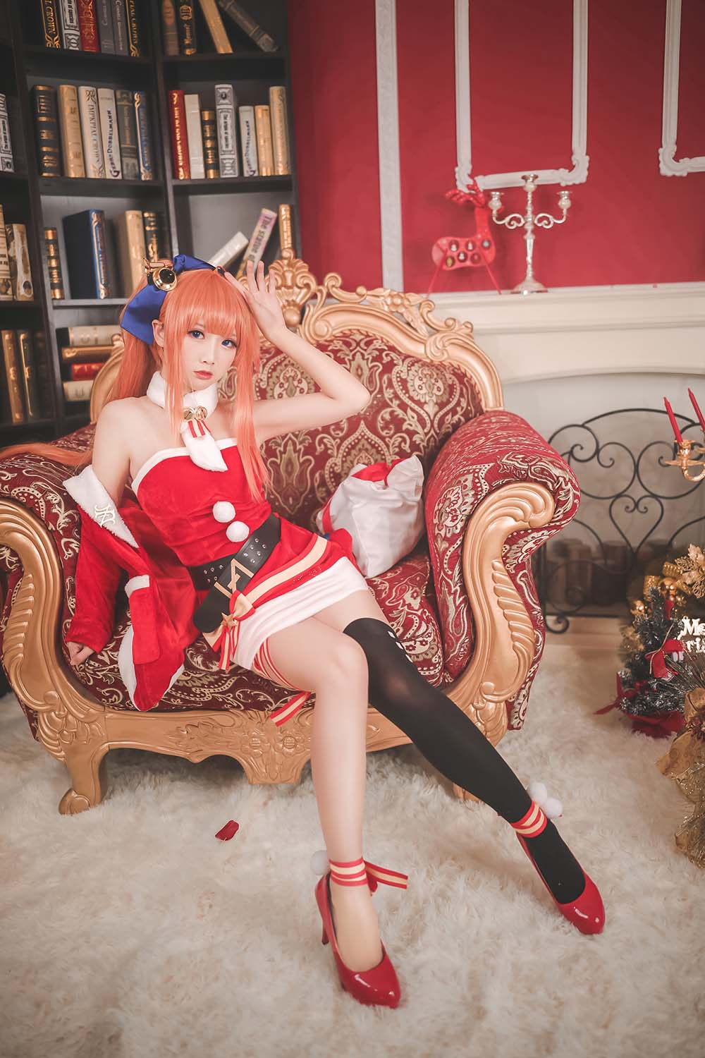 面饼仙儿 – FAL圣诞 Cosplay-第1张