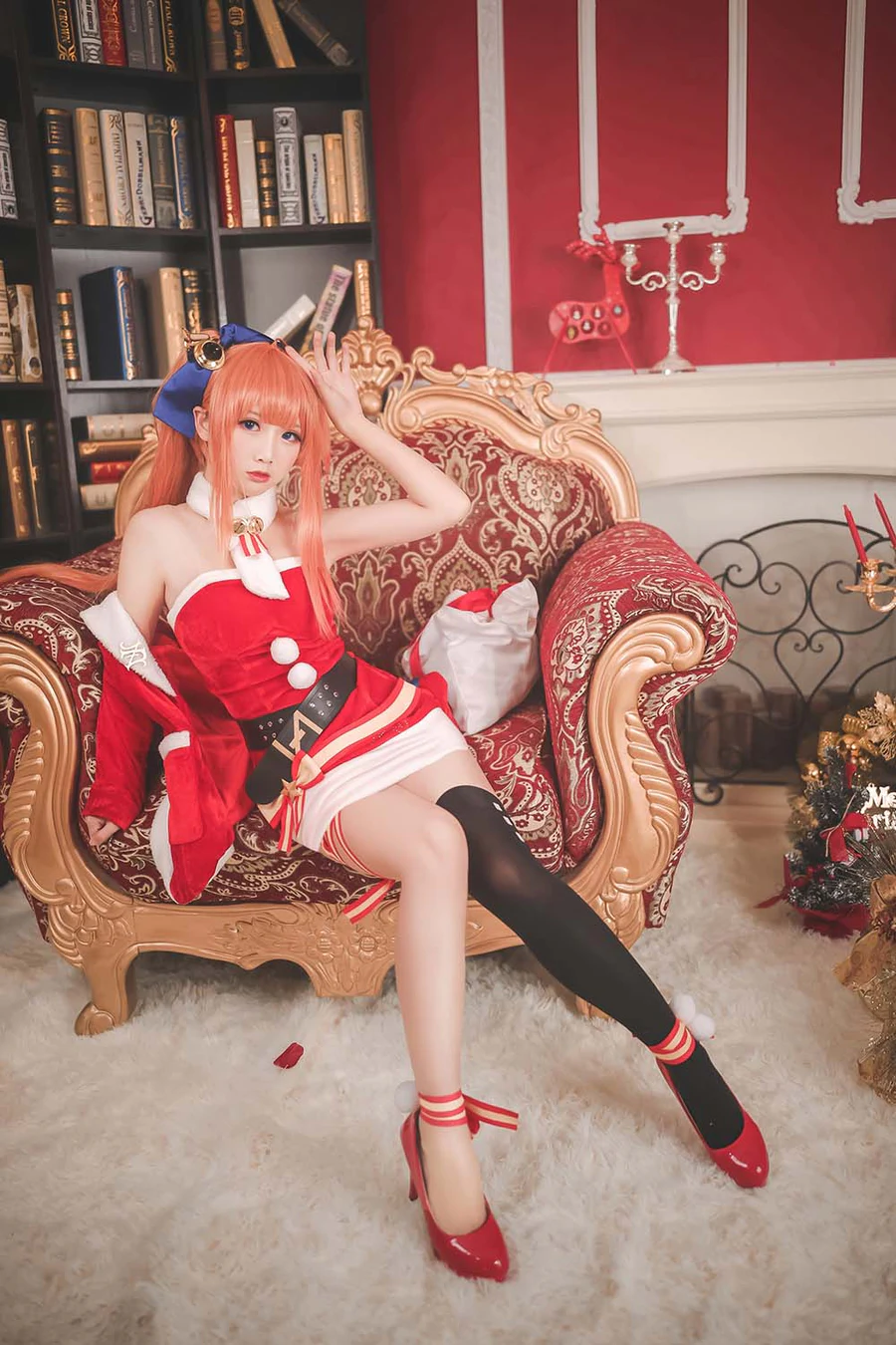 面饼仙儿 – FAL圣诞 Cosplay-第1张