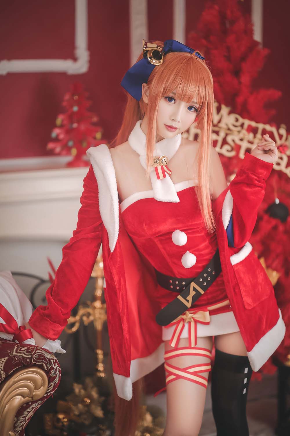 面饼仙儿 – FAL圣诞 Cosplay-第2张