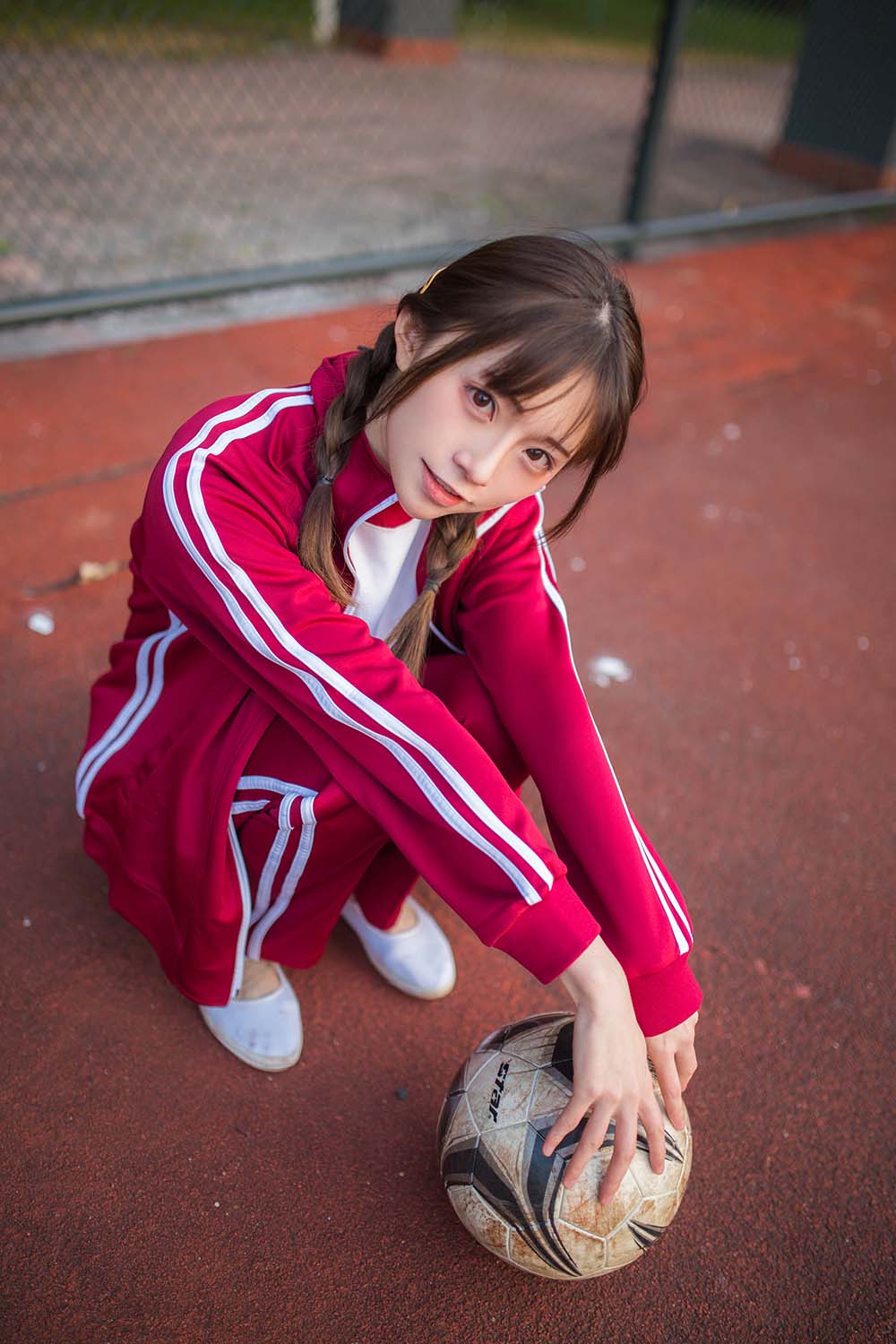 绮太郎Kitaro – 运动服女孩2 Cosplay-第2张