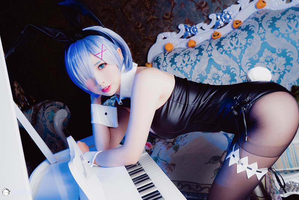 面饼仙儿 – 兔女郎 Cosplay-第2张