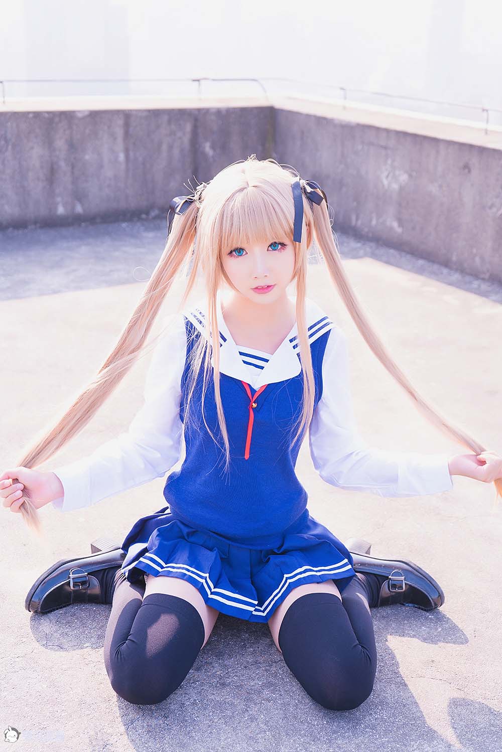 面饼仙儿 – 双马尾COS Cosplay-第2张