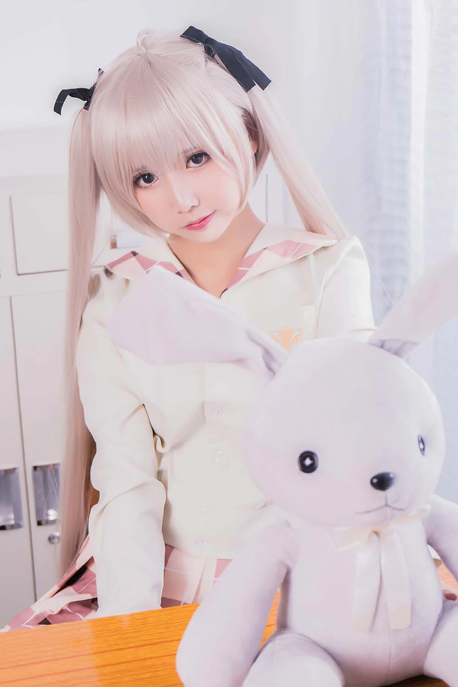 面饼仙儿 – 黑丝穹妹 Cosplay-第1张