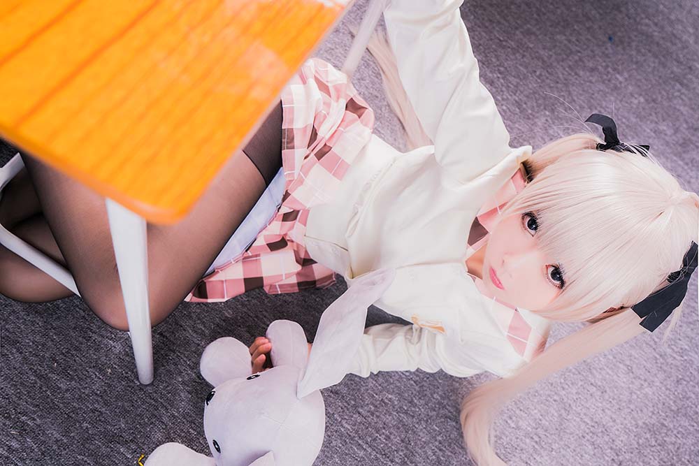 面饼仙儿 – 黑丝穹妹 Cosplay-第2张