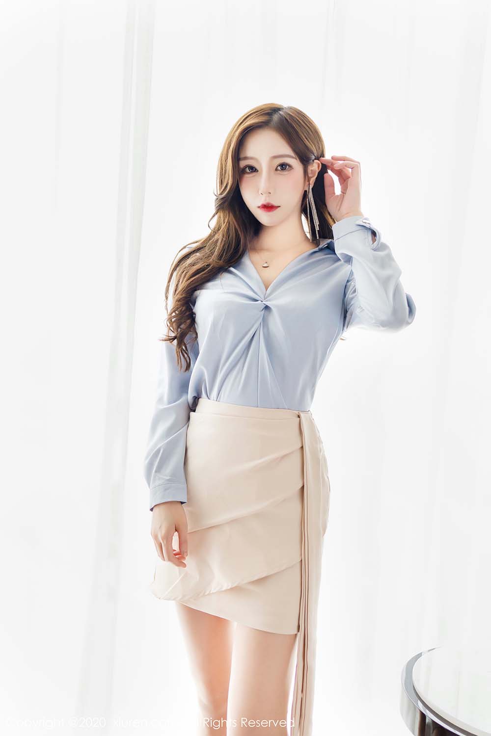[Xiuren秀人网]XR20200504N02212 2020.05.04 NO.2212 丽质美人 LindaLinda Xiuren秀人网-第2张