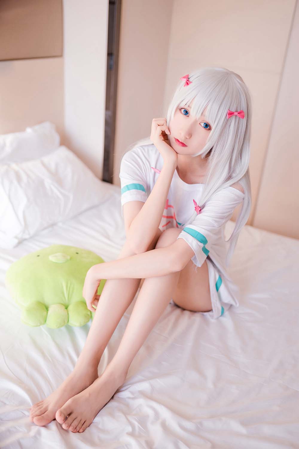 木绵绵OwO – 白发魔女 Cosplay-第1张