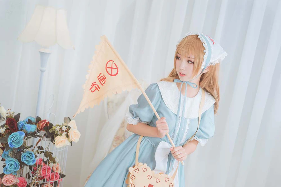 面饼仙儿 – 血小板lolita Cosplay-第1张