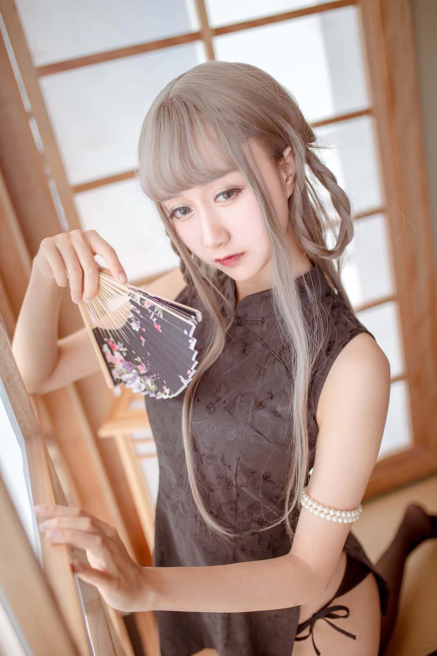 木绵绵OwO – 魔女旗袍&小野妹子 Cosplay-第1张