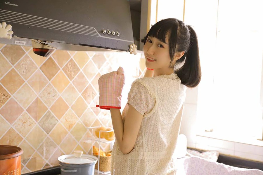 木绵绵OwO – 绵相随 厨娘 Cosplay-第1张