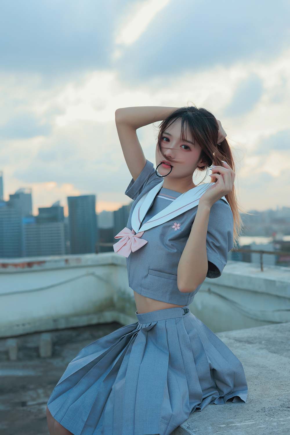 [YITUYU艺图语]2022.06.12 天台纸飞机 兔子Zzz不吃胡萝卜 YITUYU艺图语-第1张