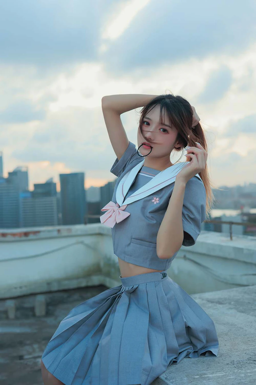 [YITUYU艺图语]2022.06.12 天台纸飞机 兔子Zzz不吃胡萝卜 YITUYU艺图语-第1张