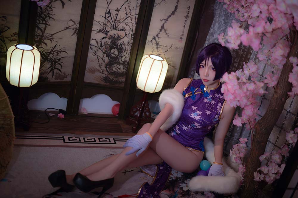 二佐Nisa – Fate奶光旗袍 Cosplay-第2张