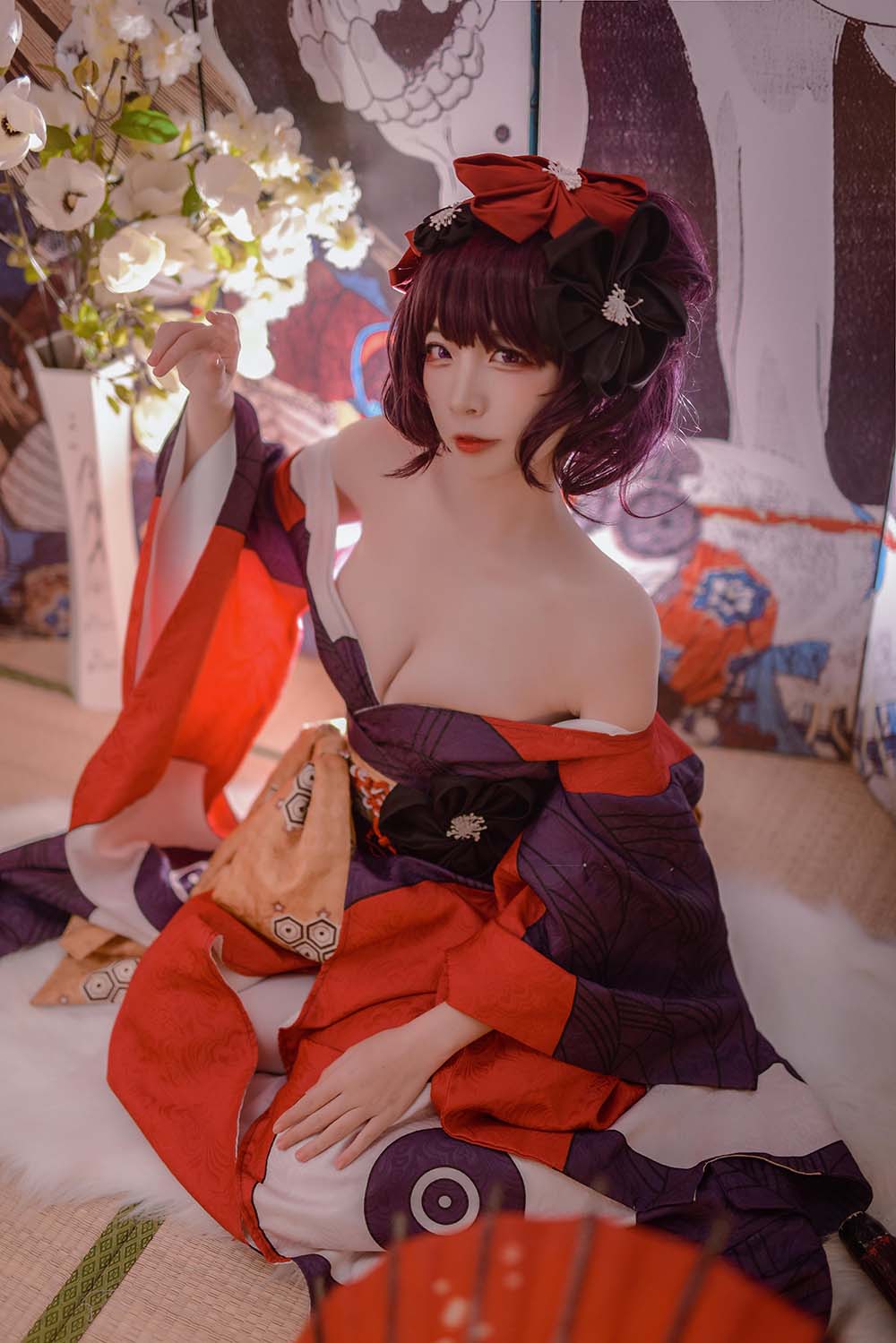 二佐Nisa – Fate葛饰北斋 Cosplay-第1张