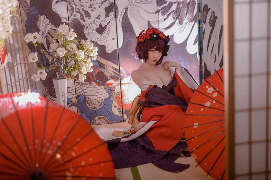 二佐Nisa – Fate葛饰北斋 Cosplay-第2张