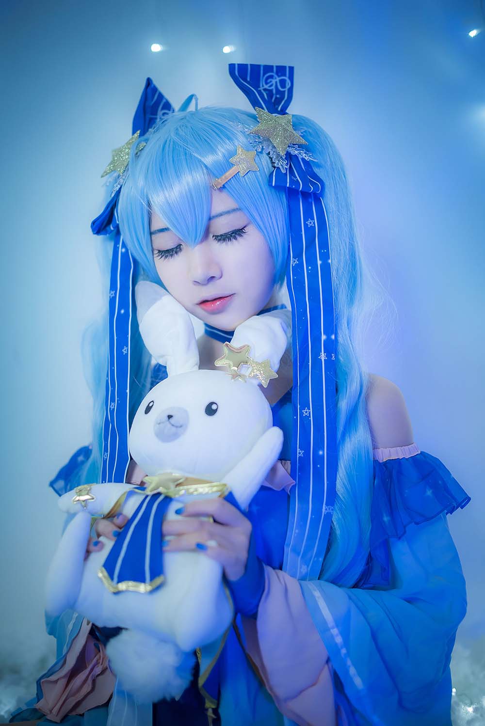 二佐Nisa – 初音 Cosplay-第1张