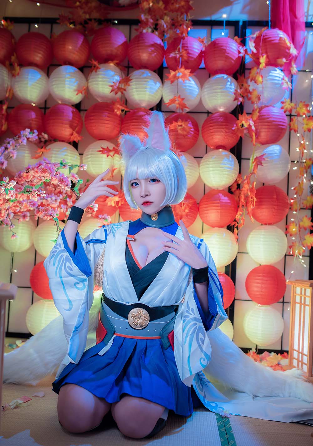 二佐Nisa – 碧蓝航线 加贺 Cosplay-第1张