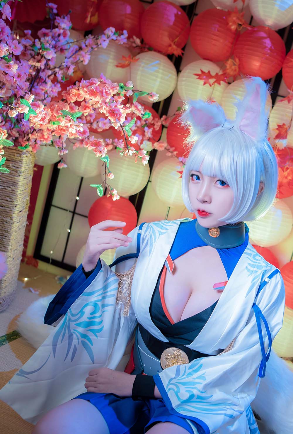 二佐Nisa – 碧蓝航线 加贺 Cosplay-第2张