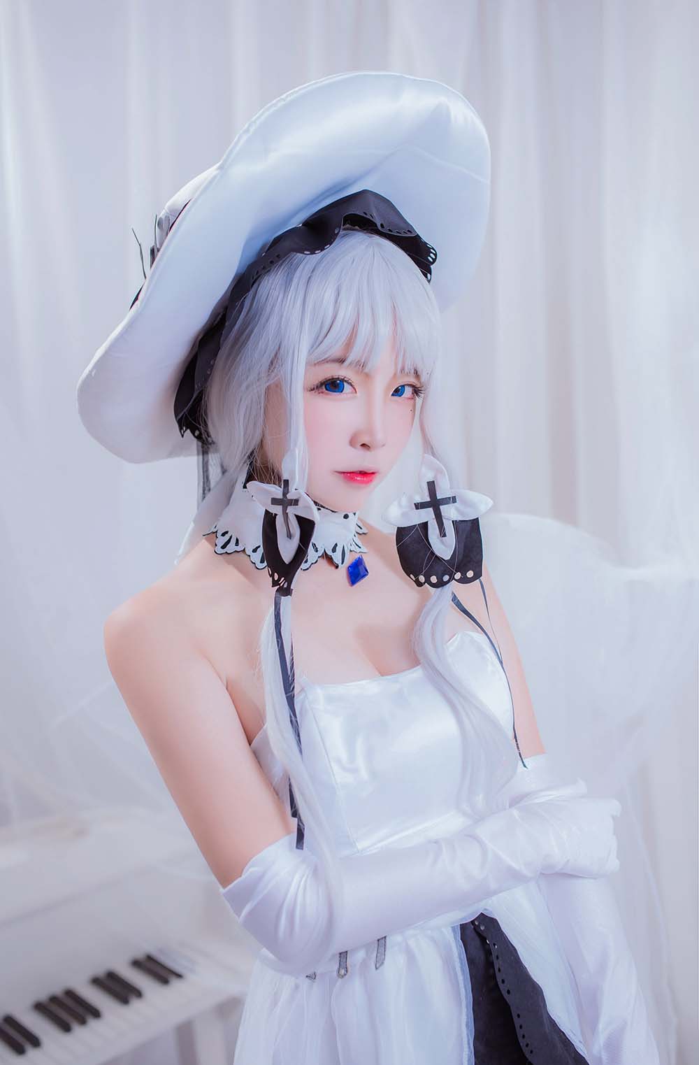 二佐Nisa – 碧蓝航线 光辉 Cosplay-第1张