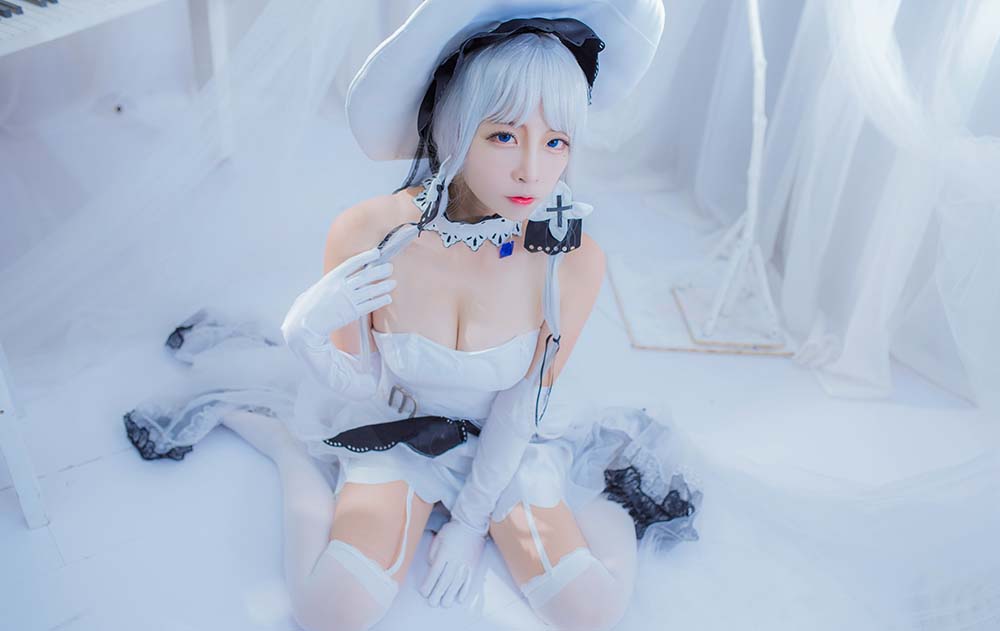 二佐Nisa – 碧蓝航线 光辉 Cosplay-第2张