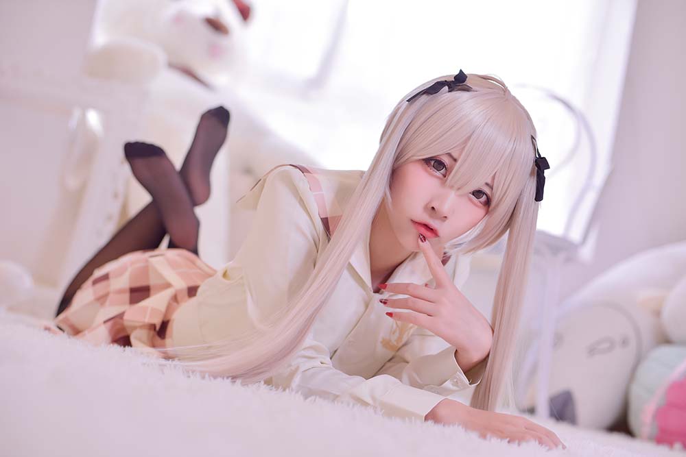 二佐Nisa – 穹妹校服 Cosplay-第2张
