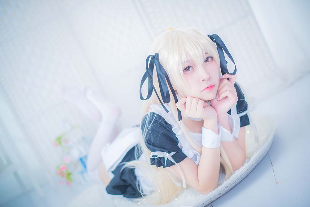 二佐Nisa – 穹妹女仆 Cosplay-第2张