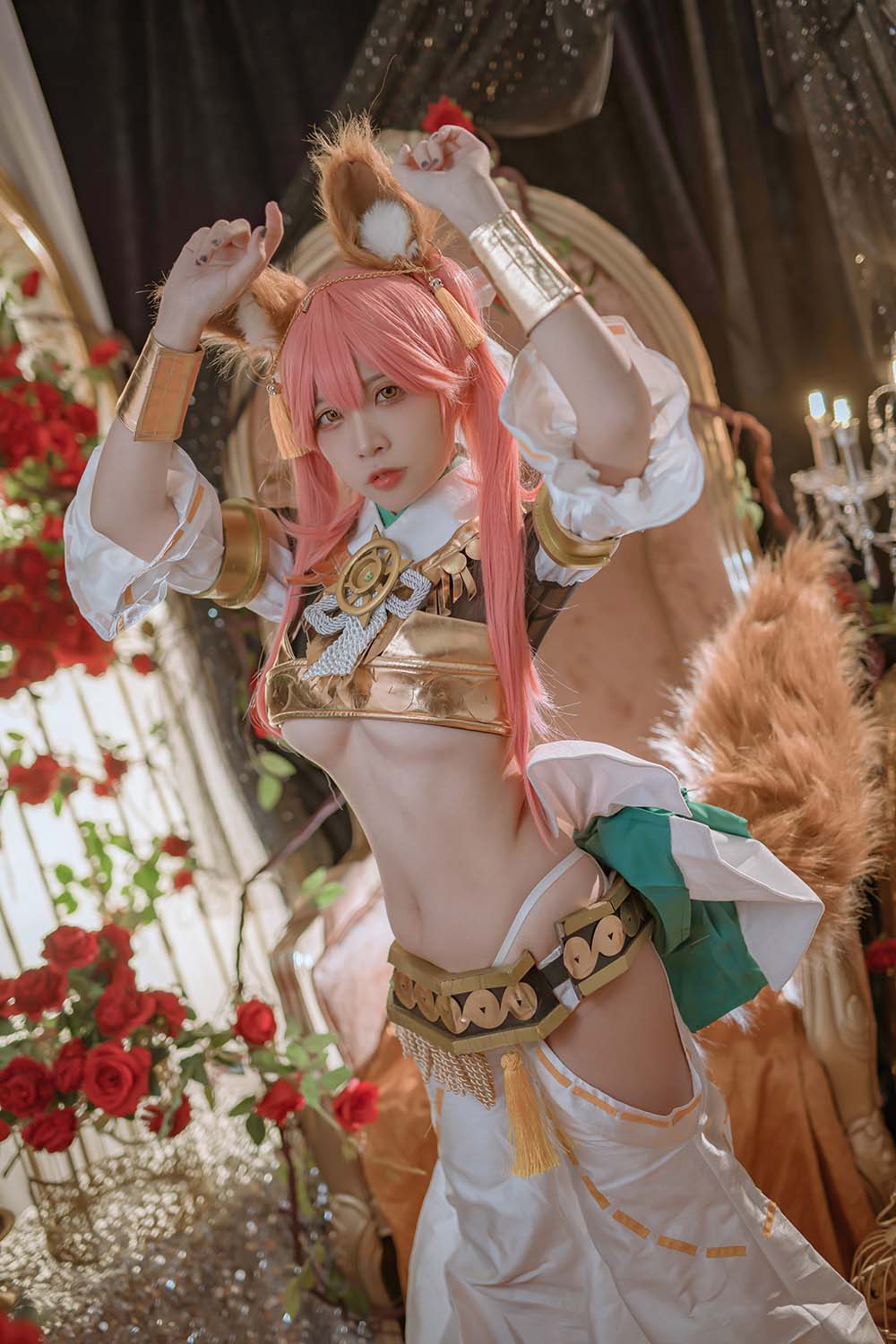 二佐Nisa – 玉藻前神话礼装 Cosplay-第2张