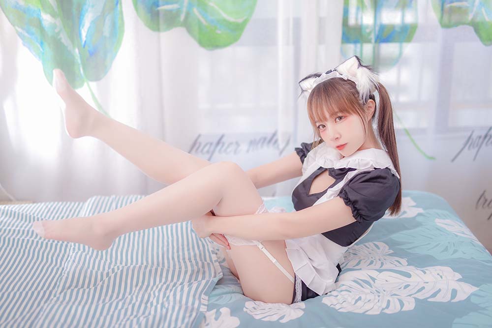 二佐Nisa – 私房猫耳女仆 Cosplay-第1张