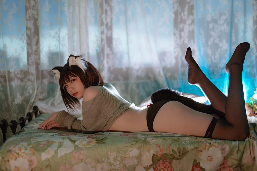 二佐Nisa – 私房黑猫 Cosplay-第2张