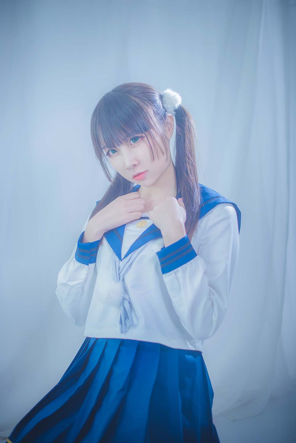 二佐Nisa – 水手服 Cosplay-第2张