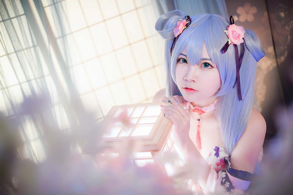 二佐Nisa – 双马尾 Cosplay-第2张