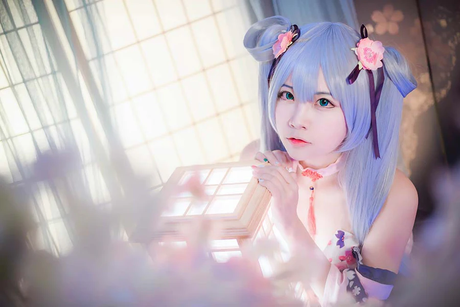 二佐Nisa – 双马尾 Cosplay-第2张