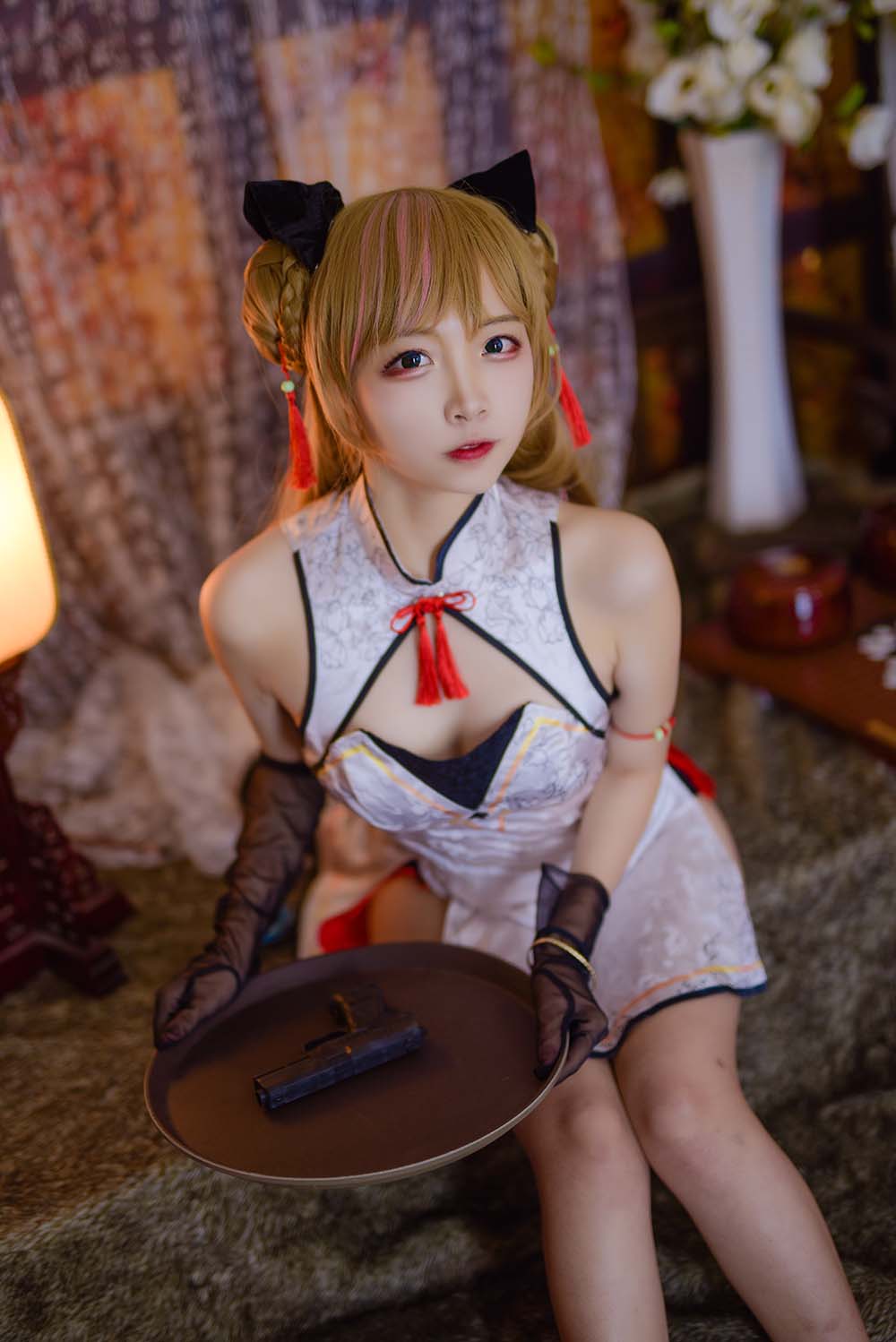 二佐Nisa – 少女前线MK23 Cosplay-第1张