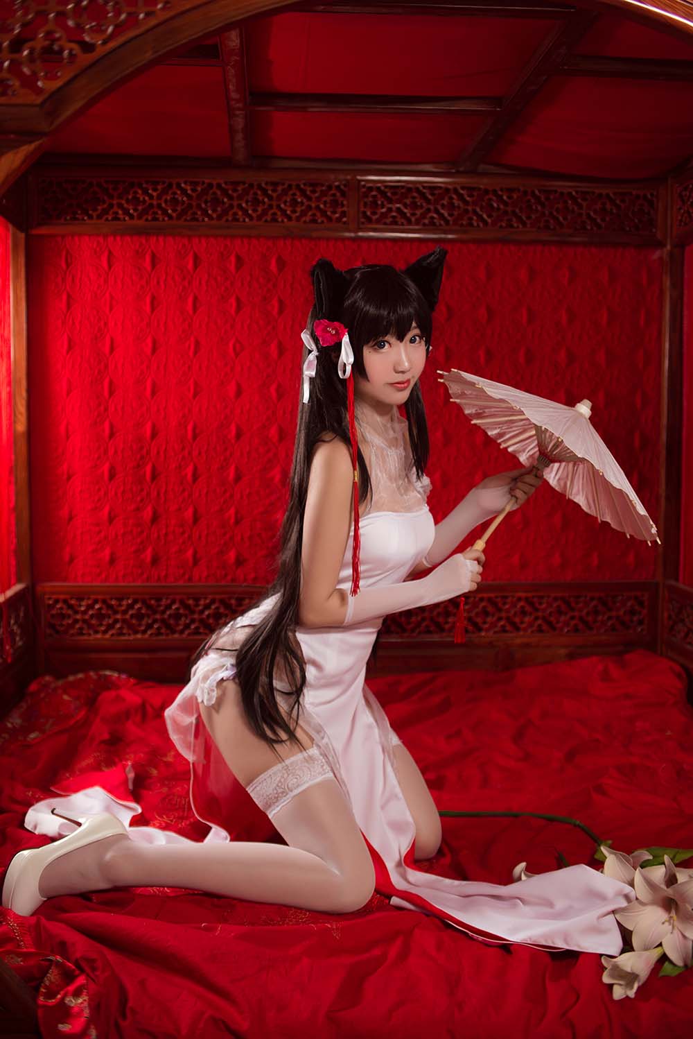 黑川 – 獒犬旗袍 Cosplay-第1张