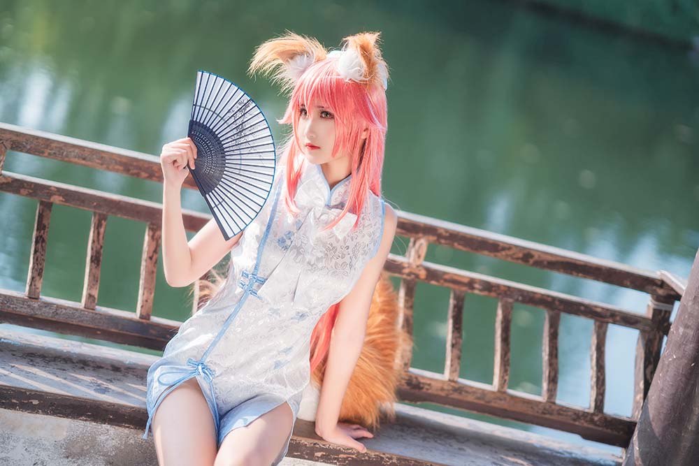 三度_69 – 旗袍玉藻前 Cosplay-第2张