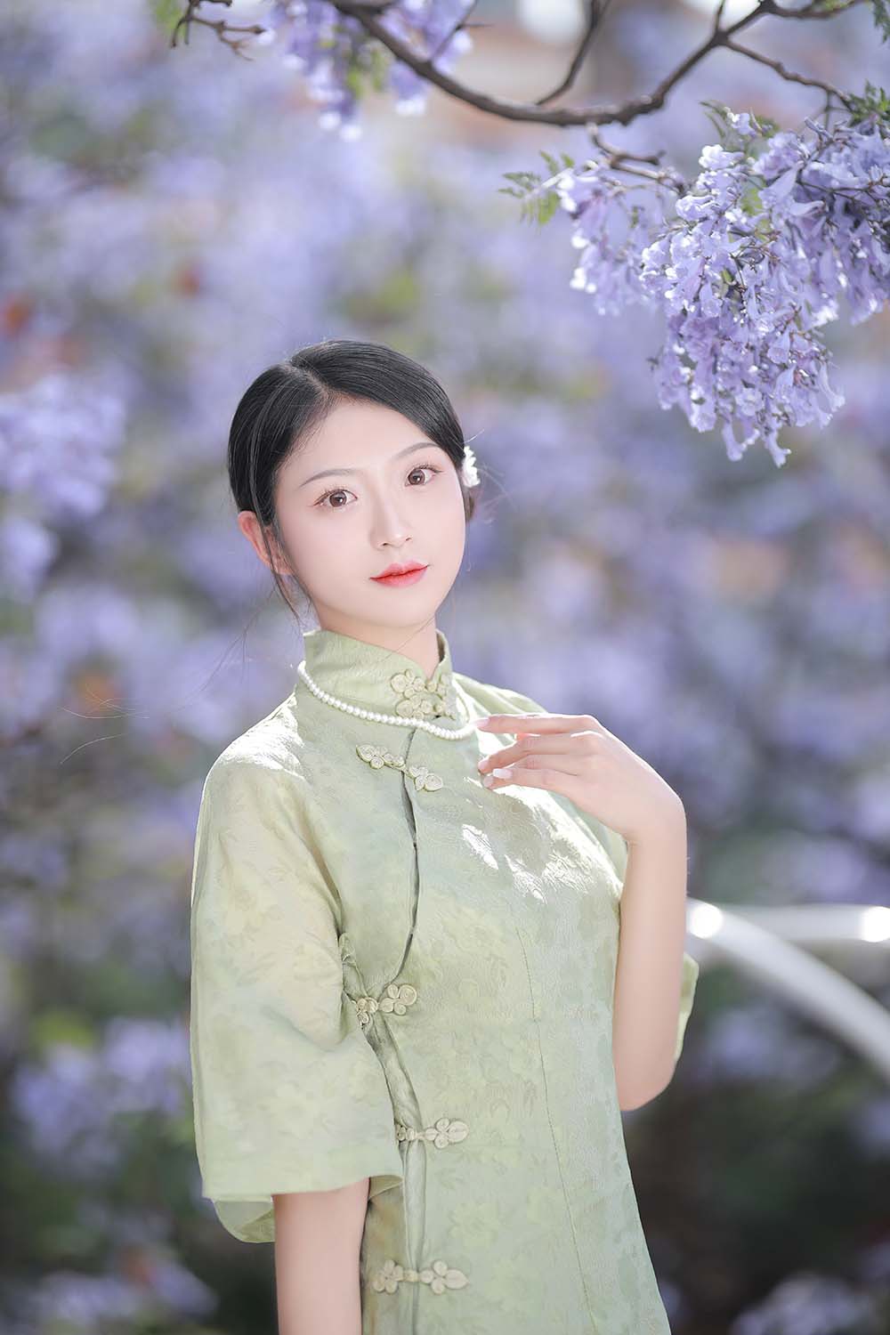 [YITUYU艺图语]2022.06.20 蓝花楹 nya酱的铃铛铛 YITUYU艺图语-第2张