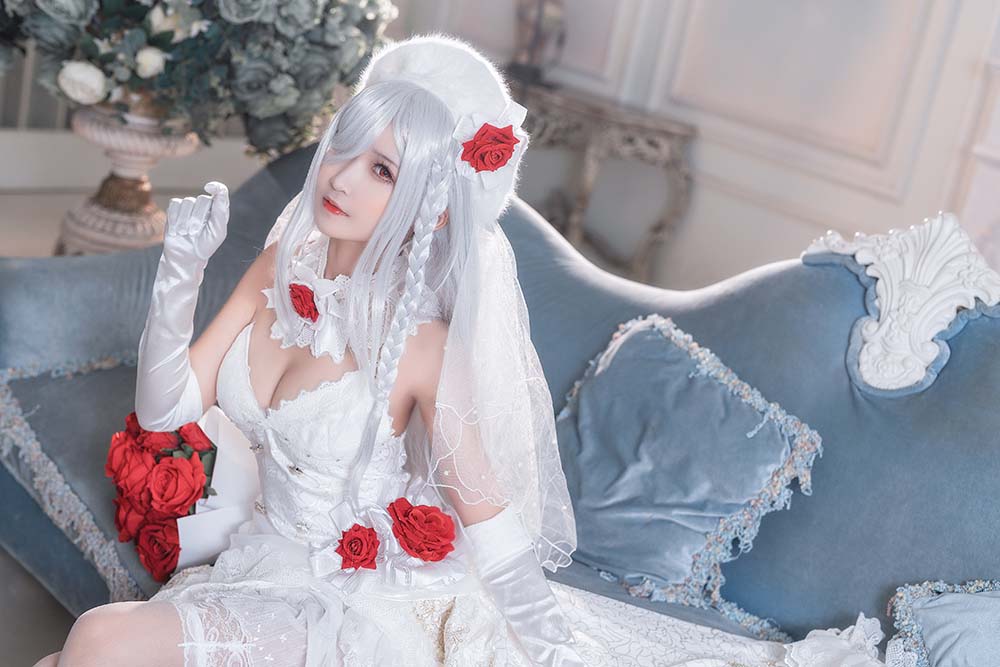 三度_69 – 花嫁 Cosplay-第1张